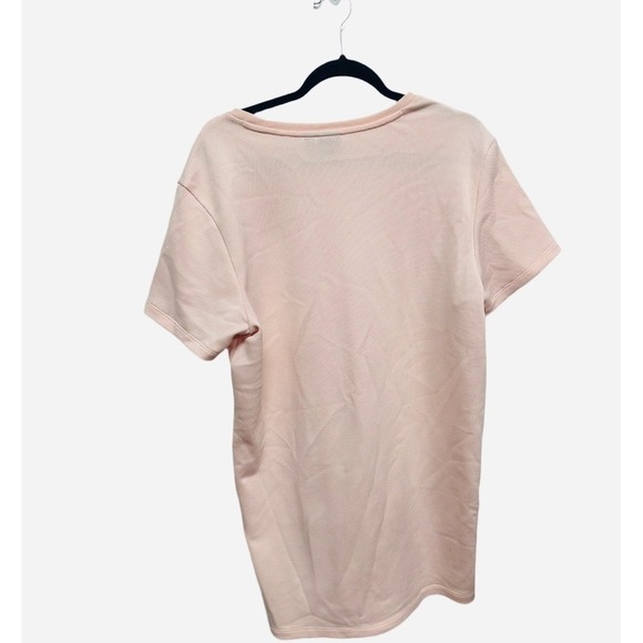 Adidas Baby Icy Pink Trefoil Women's Shirt Jersey Dress Size Large - Picture 2 of 7